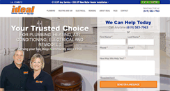 Desktop Screenshot of idealservice.com